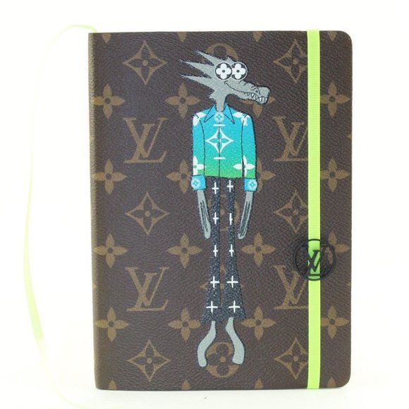 Louis Vuitton Accessories - LOUIS VUITTON Monogram LV Friends Clemence Notebook Virgil Abloh Wolf 8LV1212K